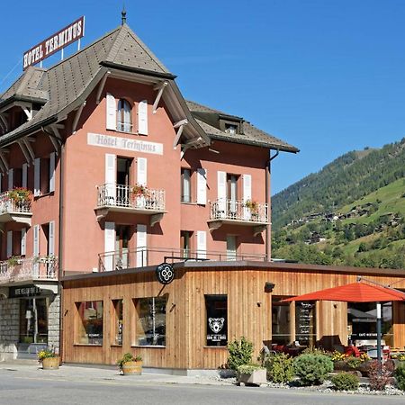 Hôtel Terminus Orsières Exterior foto
